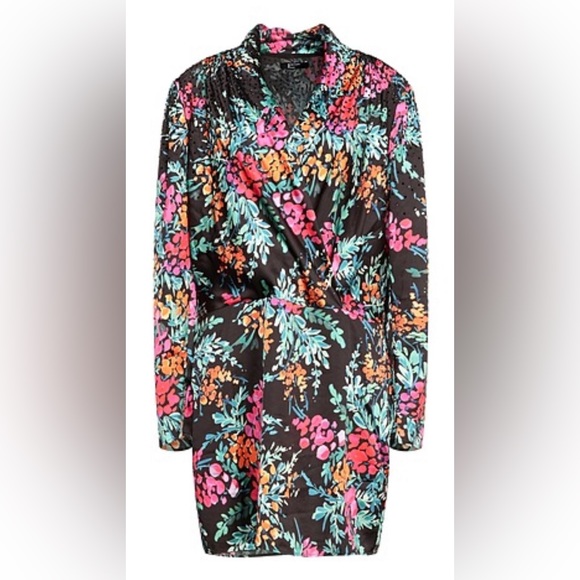 Guess Marciano Fantasia Floral Long Sleeve - Picture 1 of 5
